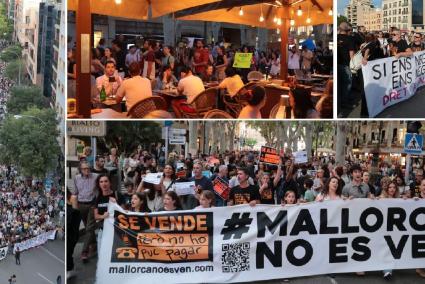 More protests against mass tourism are planned in the Balearics.