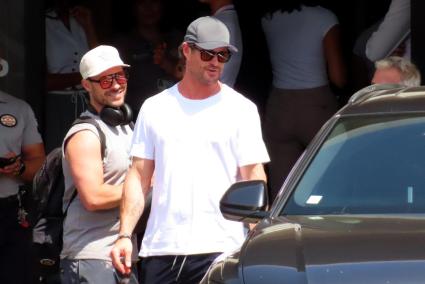 Chris Hemsworth in Mallorca