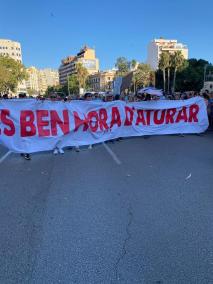 Anti tourism protests in Palma.