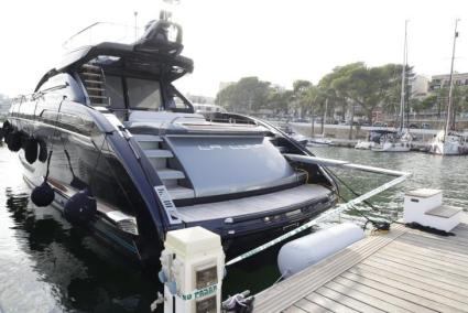 Yacht at the centre of a nautical fatality in Mallorca