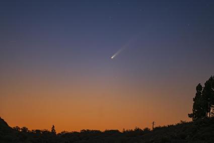 The comet C/2023 A3 (Tsuchinshan-ATLAS), which is expected to be one of the brightest of the century