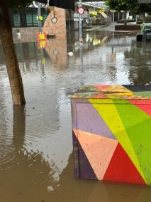 Flooding in Magaluf, Mallorca