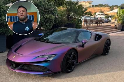 Conor McGregor is back in Port Adriano.