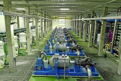 Desalination plant in Palma, Mallorca