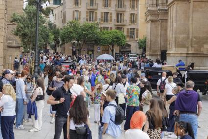 Mallorca tourism falls for the first time since the pandemic