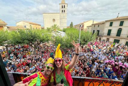 Summer carnival in Campanet