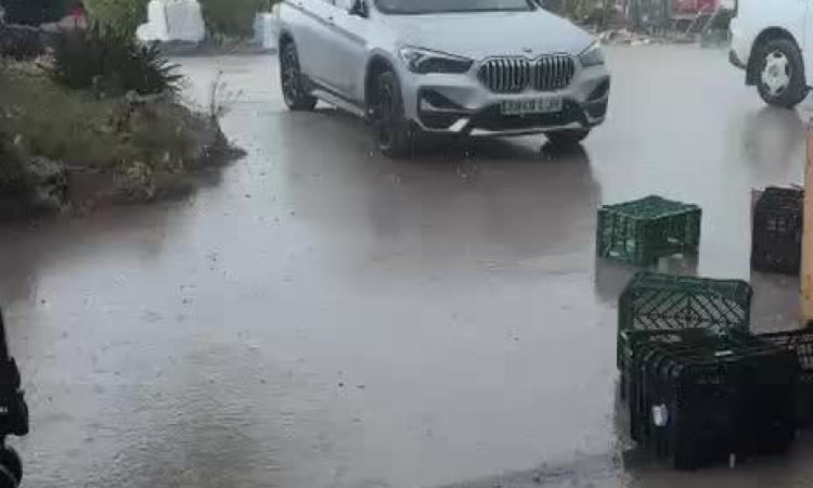 Unexpected storm in Mallorca