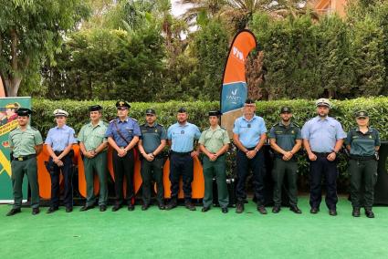 Reinforcement officers for Guardia Civil