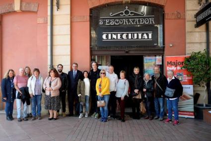 Some of our readers at the CineCiutat, Palma