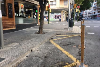 The neighours want to be able to park again where the terraces are while the bars and restaurants are closed