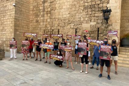 Protest in Palma