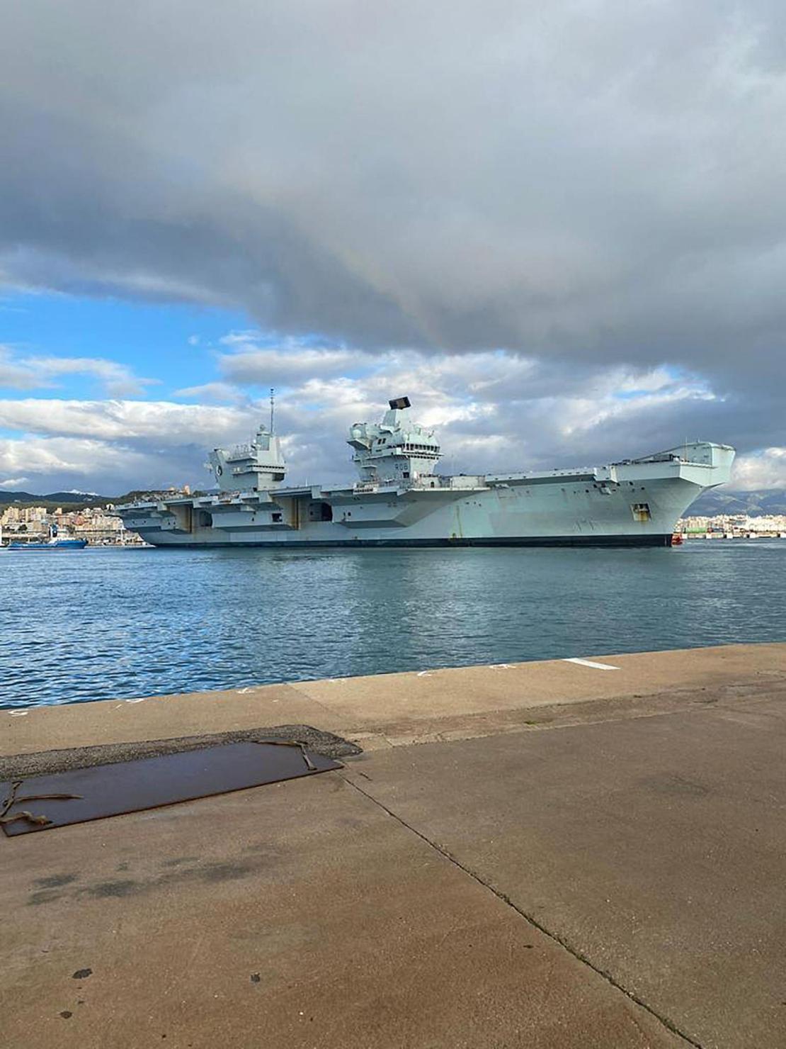 'HMS Queen Elizabeth', in Palma