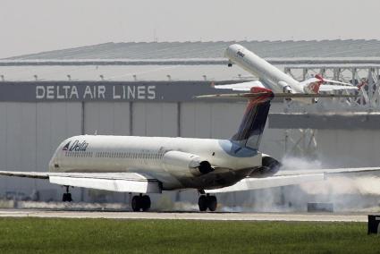 The first concerns a woman on a Delta Airlines flight from New York to Georgia who apparently bizarrely attempted to breastfeed her reluctant pet cat