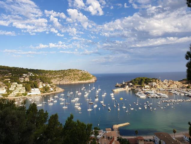 Vista general de Puerto Sóller