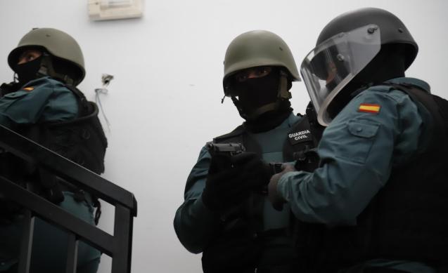 Consumo de drogas por parte de la Guardia Civil en Mallorca