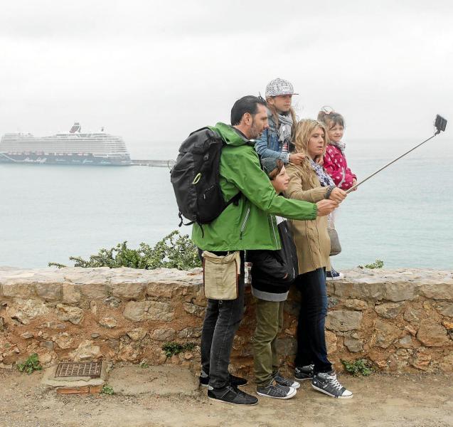 Turistas en Ibiza