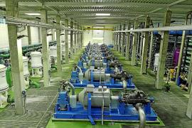 Desalination plant in Palma, Mallorca