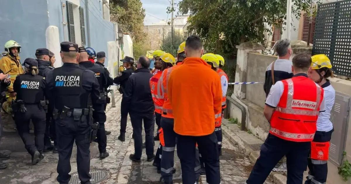 Mallorca emergencies: Evacuations after house collapse in Palma