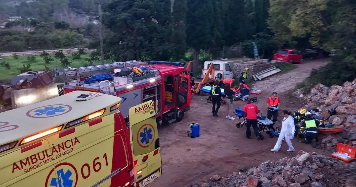 Mallorca emergencies: Two seriously injured in motorcycle accident