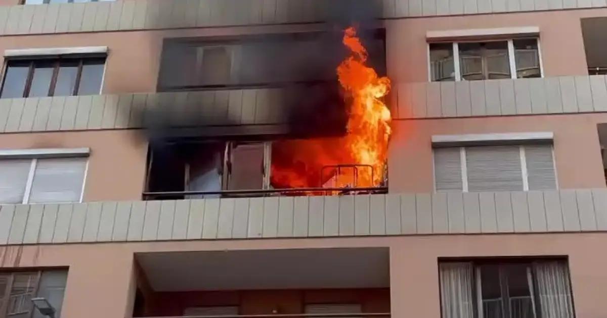 Mallorca emergency: Mallorca apartment inferno: Palma building evacuated