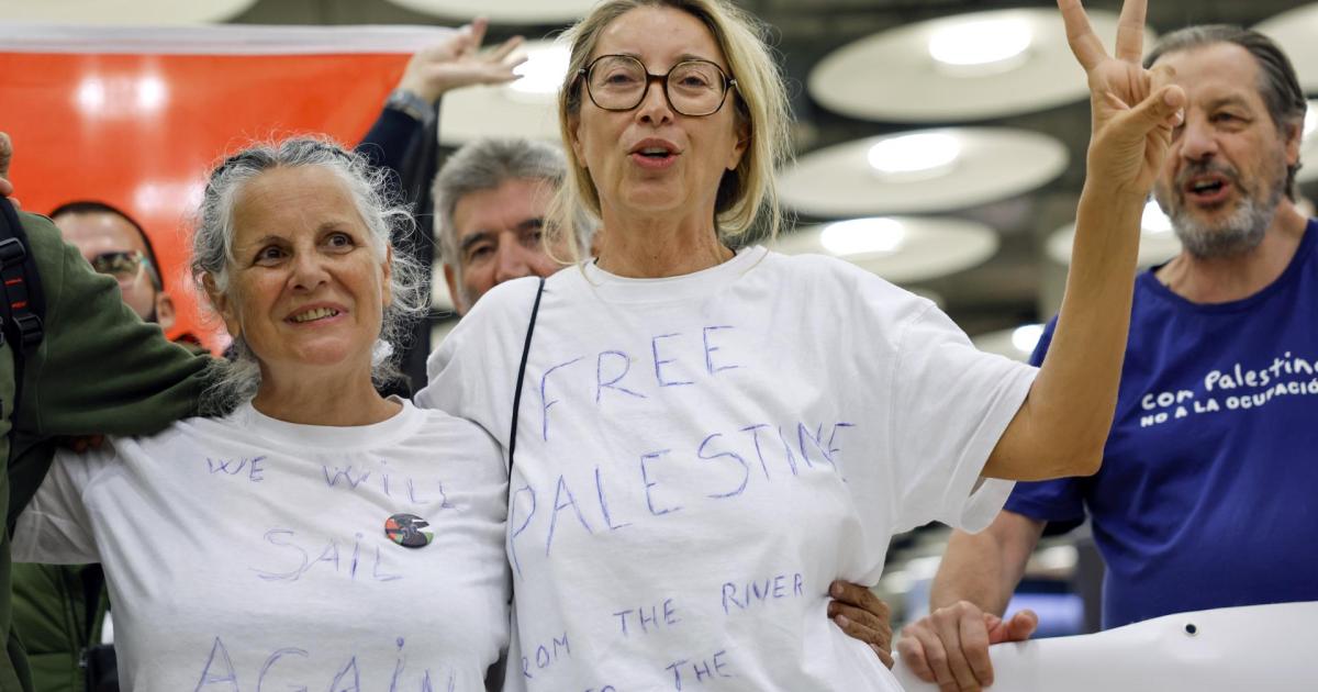 Mallorca activist back in Spain heading home to Palma after spending 12 days detained in Israel: ‘It was worth it, we’re going back.’