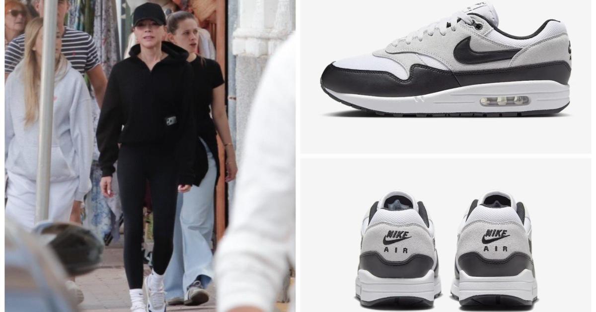 Victoria Beckham masters effortless athleisure in Mallorca with iconic Nike Air Max trainers