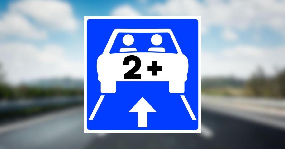 Spain set to introduce new '2+ Occupants' traffic sign to ease congestion