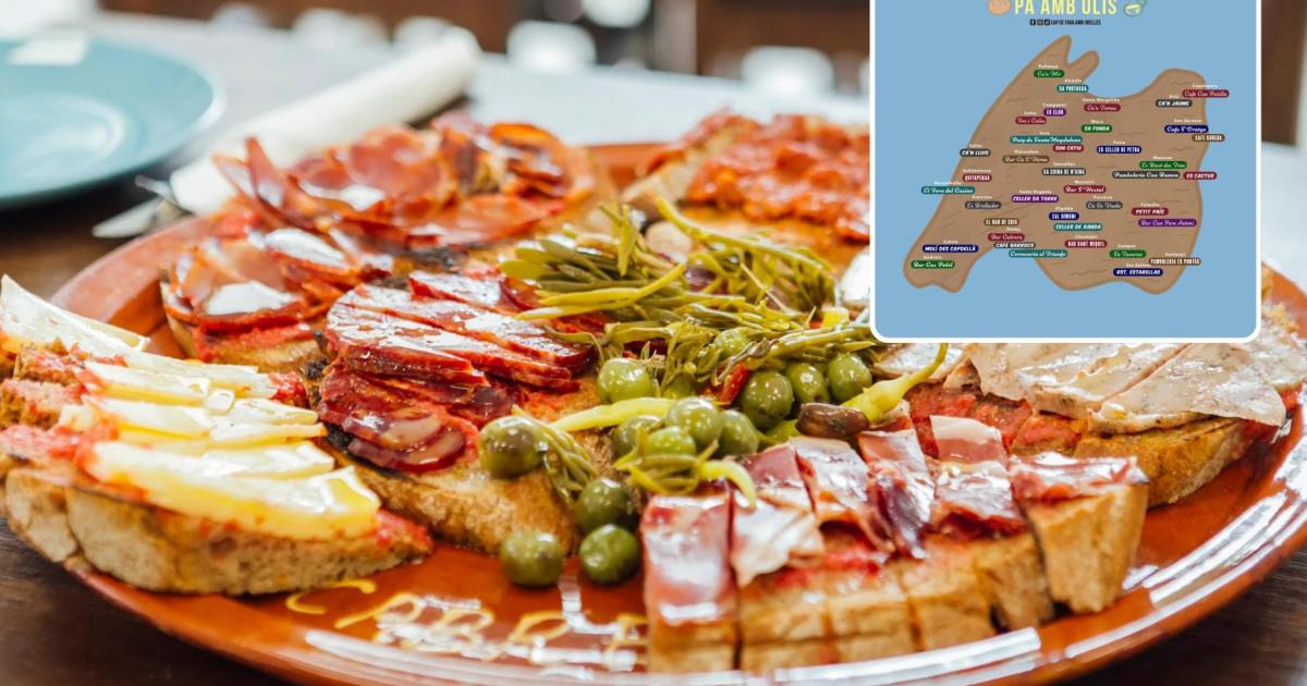 This viral map shows where to find the best 'Pa amb Oli' in Mallorca