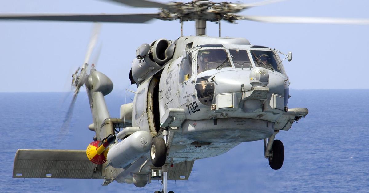 Two U.S. Navy helicopters land at Palma airport as military activity in Mallorca airspace intensifies