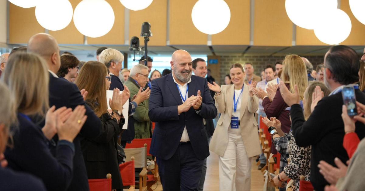 Palma mayor Jaime Martínez re-elected PP Palma president with 99.5% support