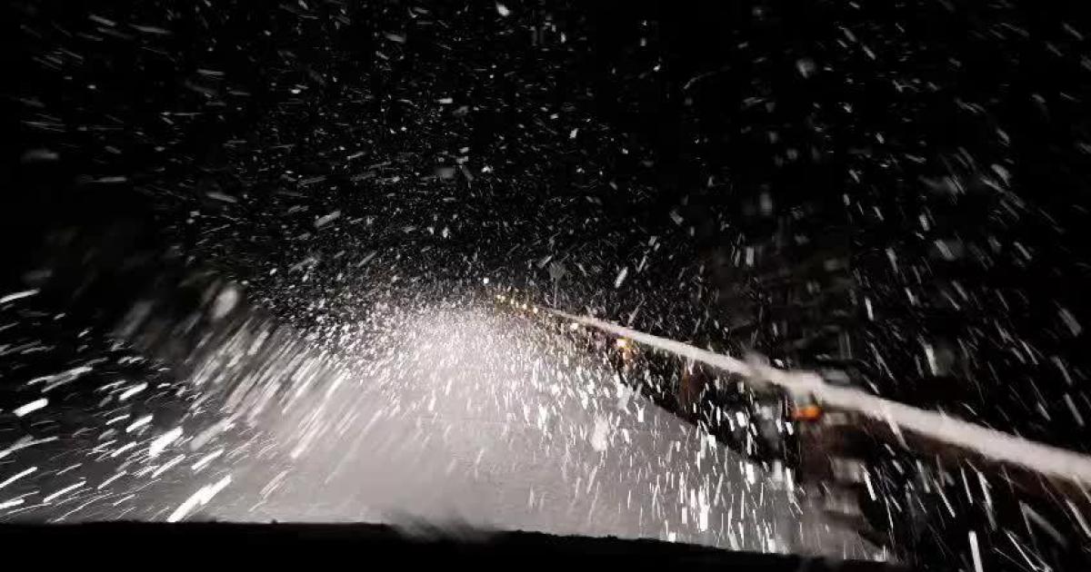 Mallorca sees heaviest snowfall of the winter as rare March snow hits the Tramuntana