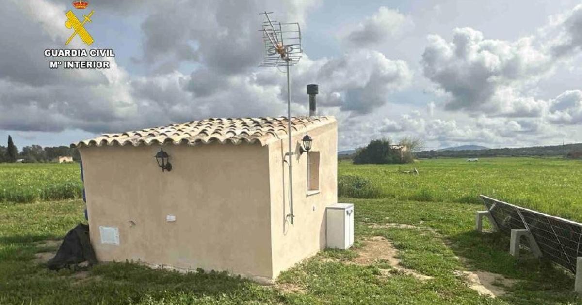 Guardia Civil act against Mallorca countryside shed for rent