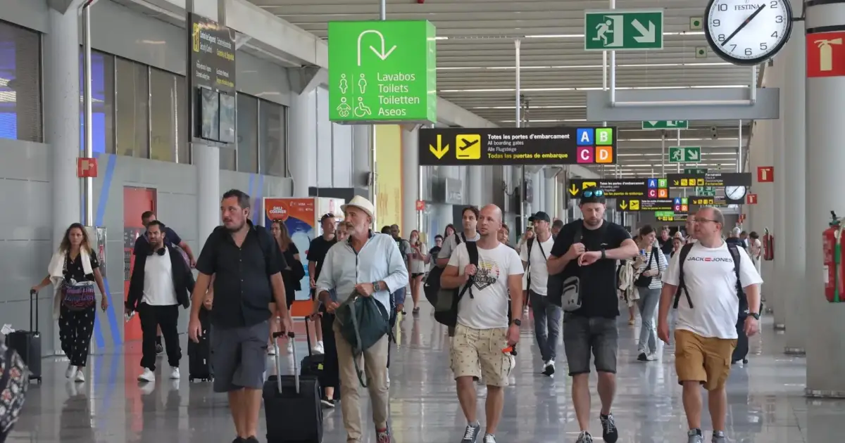 March passenger numbers at Palma Airport increased, bucking a trend since last October