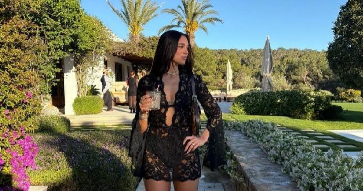 Dua Lipa shares glimpse of relaxing Balearic holiday with friends and Spanish food