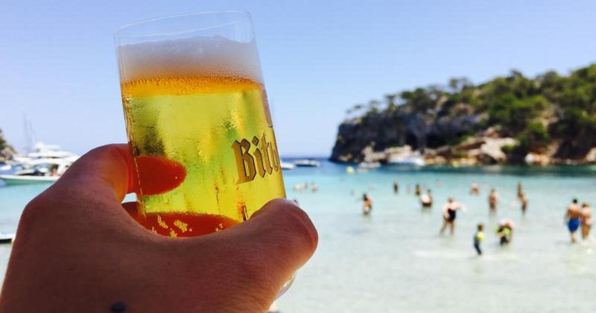 Britons looking for the cheapest pint in Spain while the locals ditch the booze