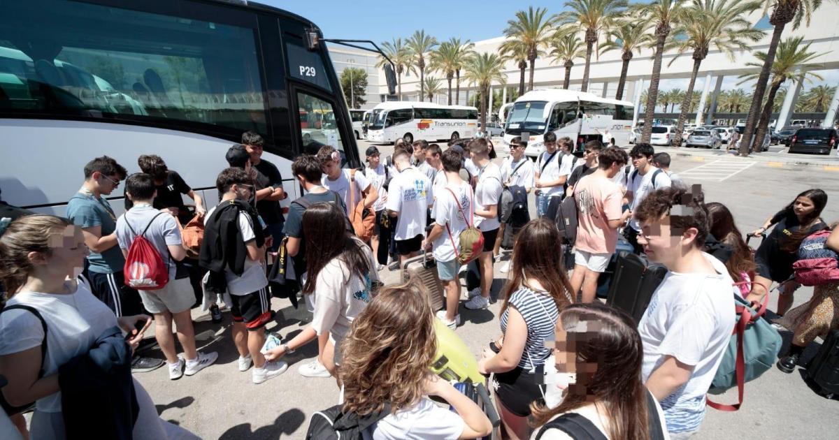 The annual invasion of Mallorca by Spanish students has begun - but it is smaller than it once was