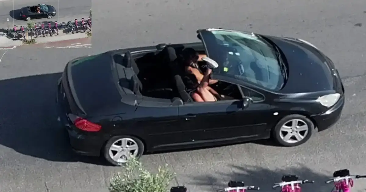 Think nobody's watching? Police drone spots passenger's dangerous stunt in Palma