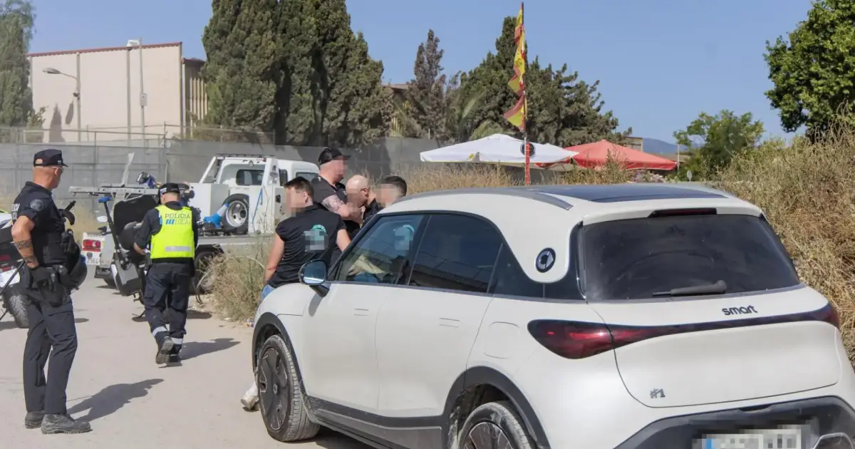 Bad timing: Tourists arrive at Mallorca's 'drugs supermarket' during a police operation