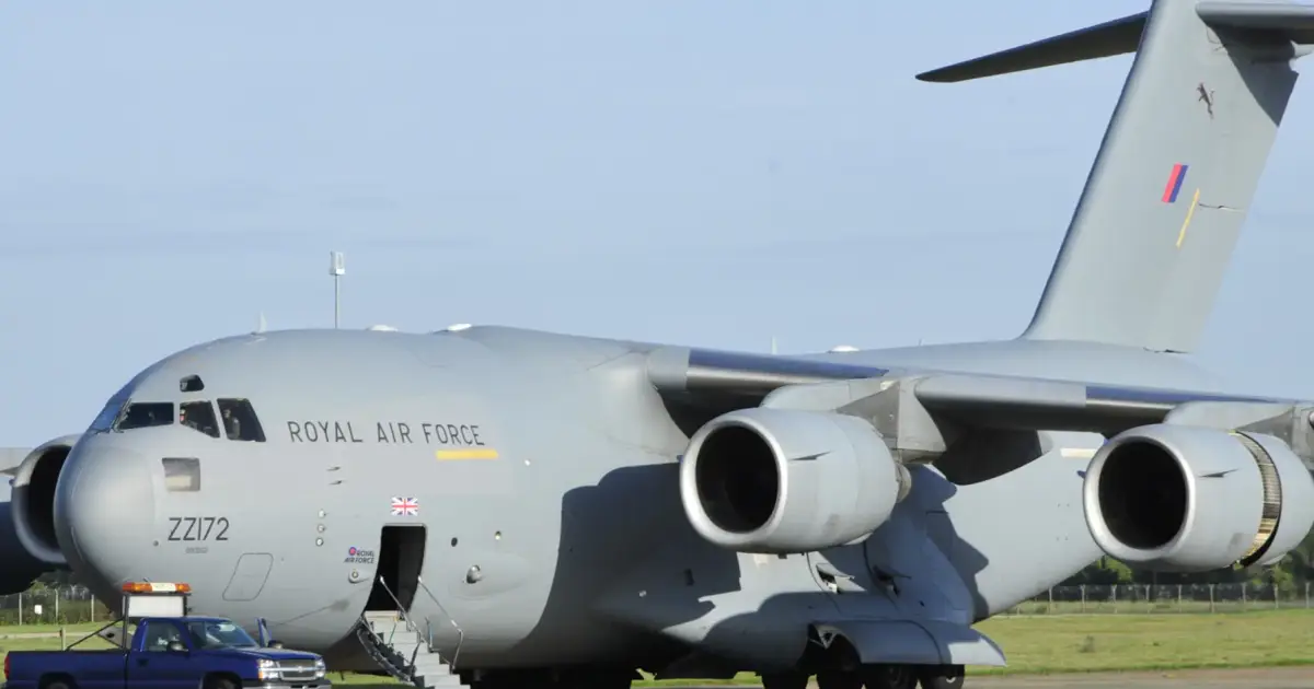 Giant British military transport plane skirts Mallorca airspace