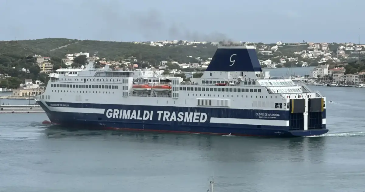 Following a nightmare Palma-Valencia ferry crossing because of extreme heat, a worker's wife says he was left "practically dead" after collapsing