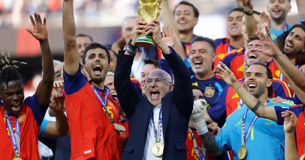 Muted celebrations for Spain's big win