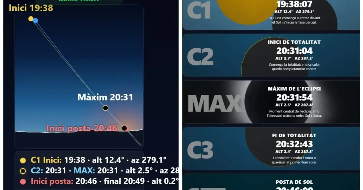 Find out if the 12 August total solar eclipse will be visible from your home