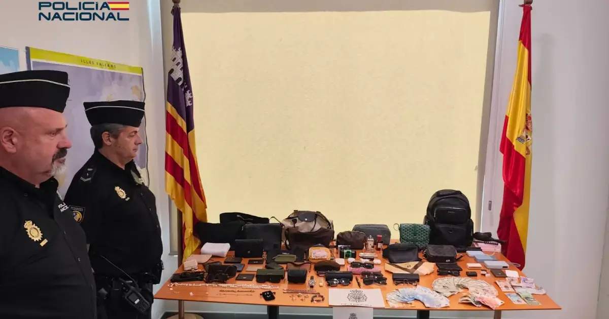 Gang of pickpockets arrested for stealing items worth 35,000 euros in Mallorca: Palma airport main target