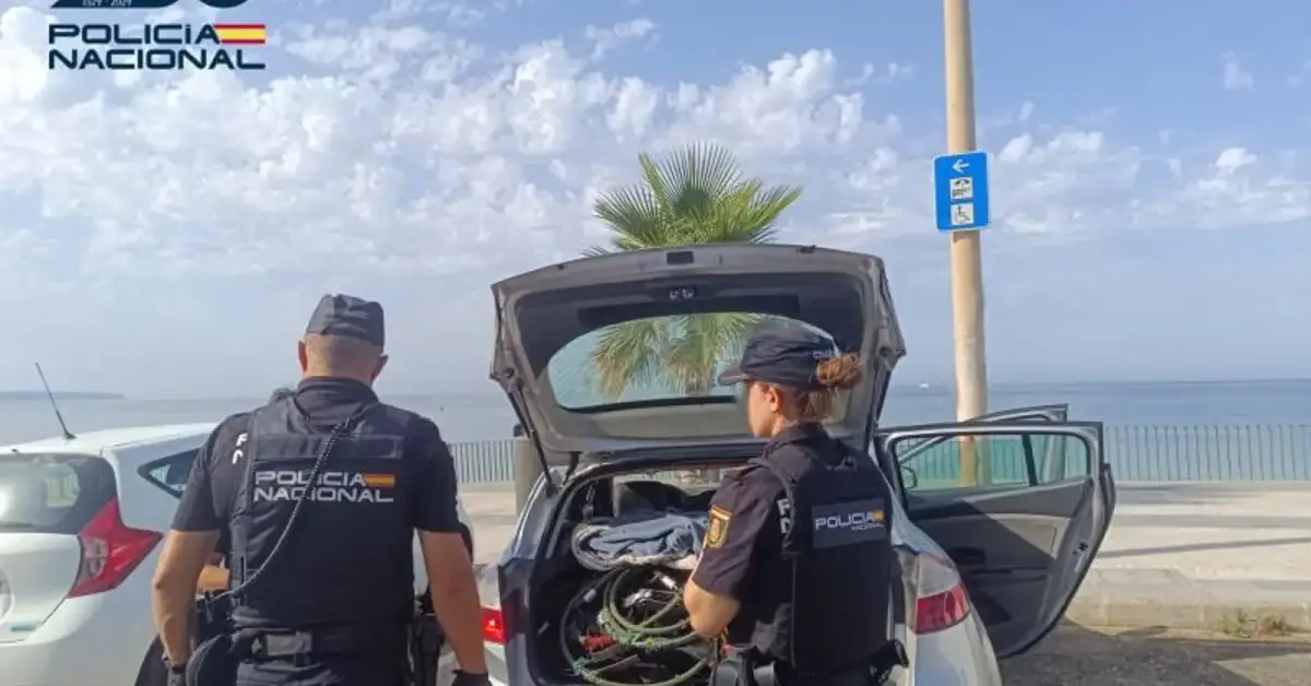 Gang caught red-handed robbing elderly victims in Mallorca