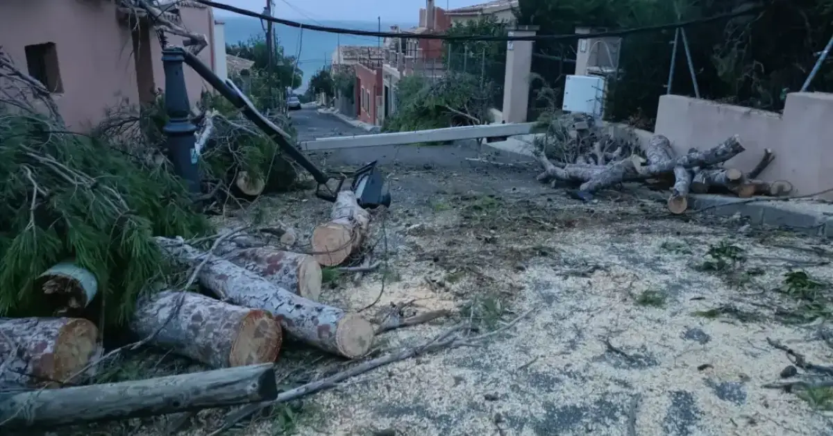 Small Mallorca village wanting to be declared a disaster zone because of storm damage
