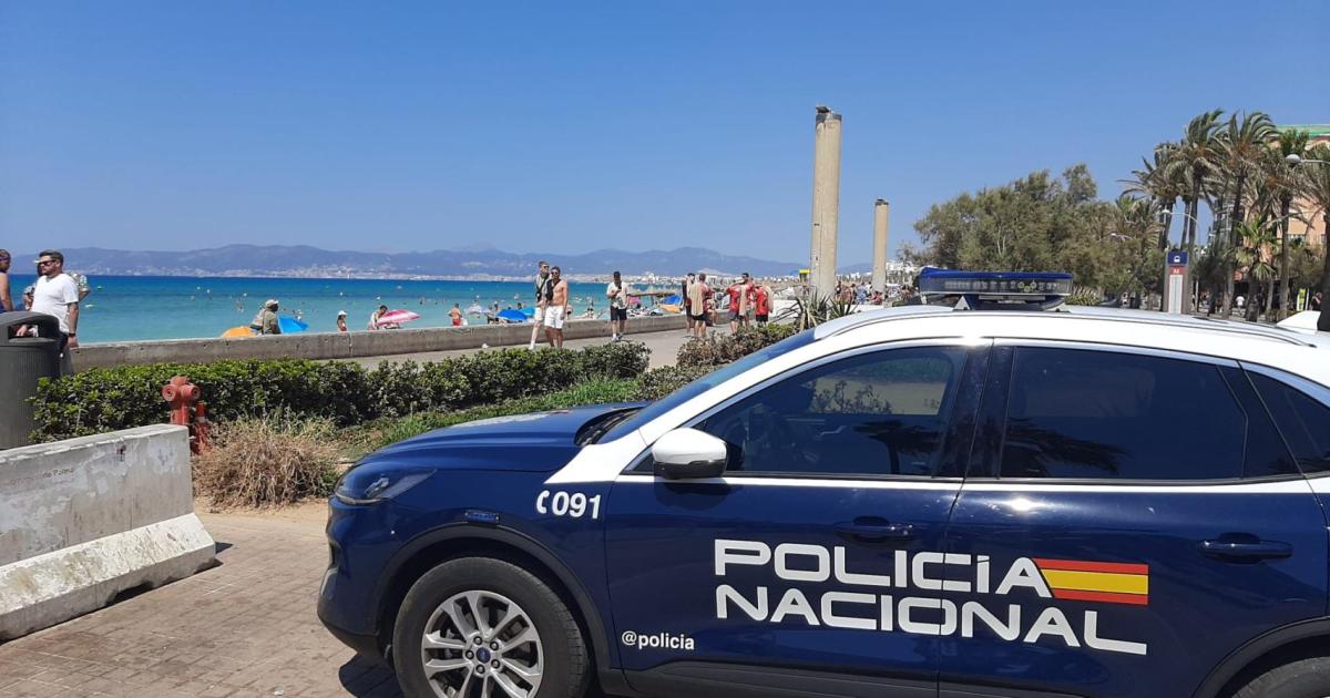 Mallorca police arrest minor over alleged thefts targeting tourists on popular beach