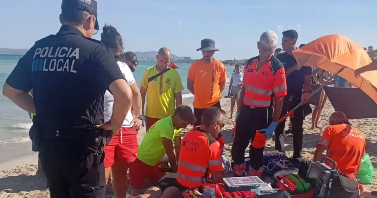 German tourist drowns in Playa de Muro