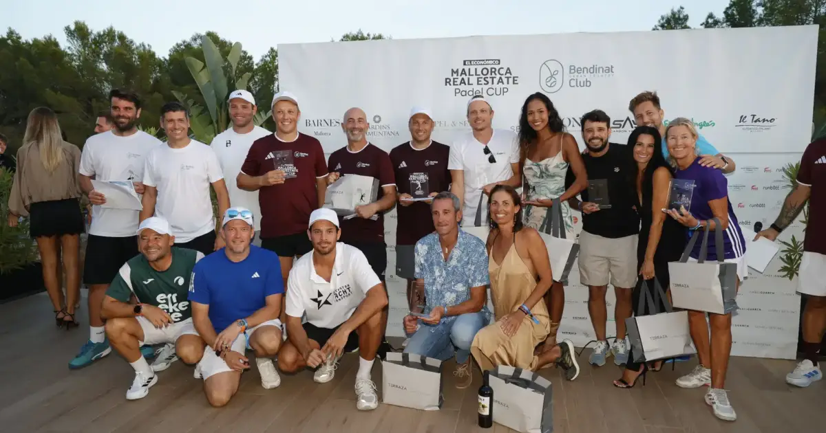 The second El Económico Mallorca Real Estate Pádel Cup concludes successfully