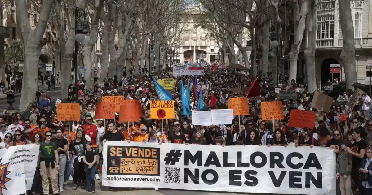 Majorca Issues Mallorca protest against the housing crisis to take place this Saturday