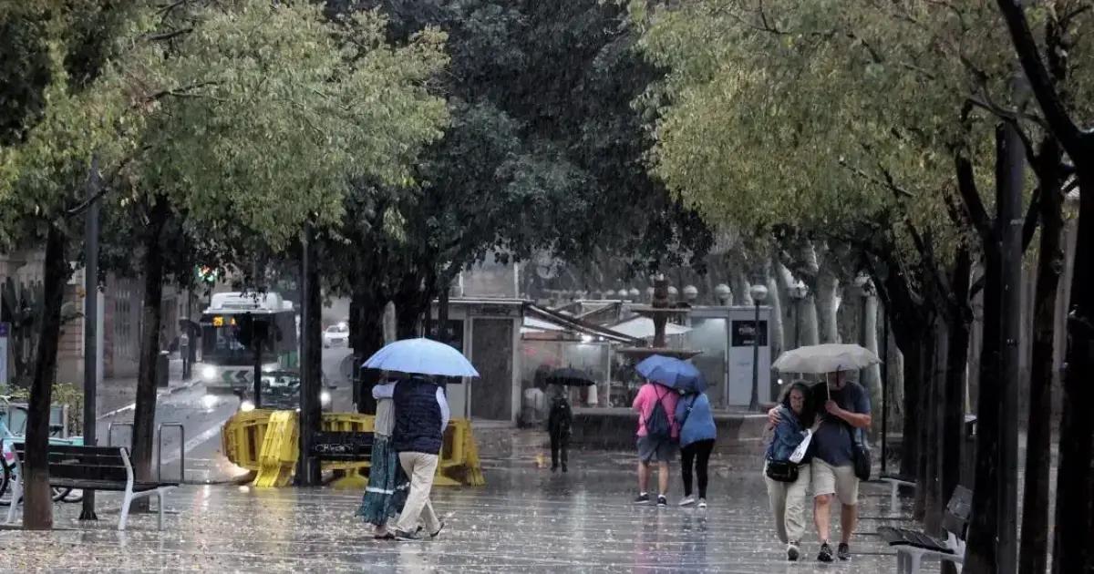 Mallorca weather for Friday, October 2 - Rain and thunderstorm alerts continuing